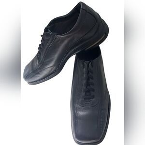 Rockport Men's Black Leather Shoes Size 9 W US